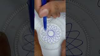 star 💥 trending spirograph viralvideo asmrsounds art [upl. by Ahsatin]