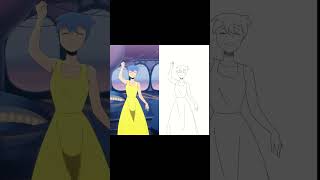 Joy Dancing Tyla Dance Inside Out Animation [upl. by Norbie]