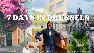 A busyish Week In Brussels As An EUYSB vlog [upl. by Santos]