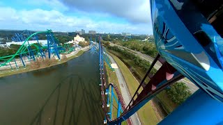 Mako  SeaWorld Orlando  Bolliger amp Mabillard  Onride  POV [upl. by Metzgar]