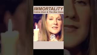 Celine Dion amp Bee Gees perform Immortality 1998 shorts [upl. by Dareg]