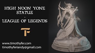 High Noon Yone Statue  League of Legends [upl. by Curhan815]