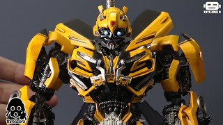 Unboxing Transformers DLX Bumblebee The Last Knight By Threezero [upl. by Plusch]