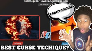 What Is The BEST Jujutsu Kaisen Curse Technique [upl. by Alekin]