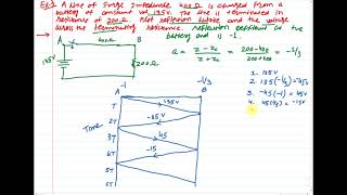 7 Example 1 based on Bewley Lattice diagramMP [upl. by Glynnis950]