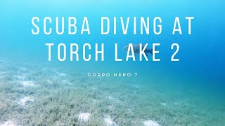 Scuba Diving at Torch Lake 2  GoPro Hero 7  4K 60 FPS [upl. by Craggy]