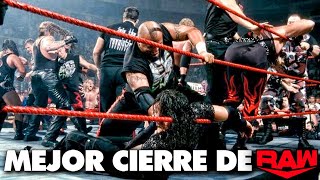 El MEJOR FINAL en la HISTORIA de RAW🔥 [upl. by Adaval]