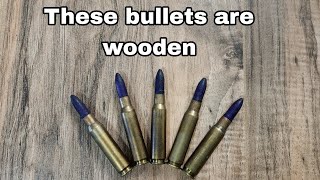 How accurate are wood bullets [upl. by Llenrrad38]