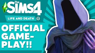 Life amp Death Official Gameplay Livestream The BEST Sims 4 Expansion to date [upl. by Siduhey397]