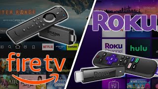 Roku vs Amazon Fire TV Which Streaming Platform is better choice in 2023 [upl. by Etnaik]