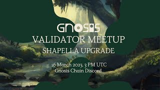 Gnosis Validator Meetup 5 [upl. by Delphina802]