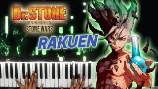 【Dr STONE Season 2 OP】 Rakuen 楽園  Fujifabric Piano  Kens Keys [upl. by Yremogtnom35]