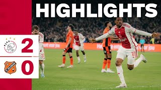 Back to winning ways ❌❌❌  Highlights Ajax  FC Volendam  Eredivisie [upl. by Nnyletak]