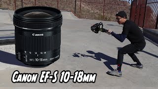 1018mm Canon Lens  Best Budget Lens for EOSR [upl. by Anelahs377]