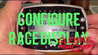 Alfano 6 Video 4 Configure Race Display What Can I See On Track [upl. by Lertnahs638]