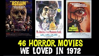 Best Horror Movies of 1972 🌟 TERRIFYING Horror Movies You Need To Watch From 1972 [upl. by Aynekal]