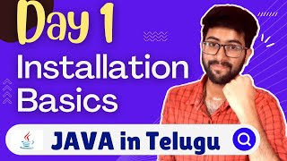 Day 1  Basics of Programming amp JDK Installation  Java Course in Telugu  Vamsi Bhavani [upl. by Olzsal]