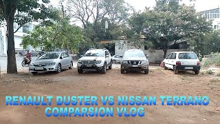 RENAULT DUSTER RXL VS NISSAN TERRANO XL COMPARSION VLOG 2023 [upl. by Nivrek]