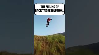 Back Taxes Takeoff The Ultimate Financial Freedom Stunt wins dirtbikes [upl. by Helen780]