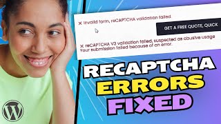 Google ReCaptcha Validation Failed Suspected as Abusive Usage Error in WordPress Fixed [upl. by Ennoryt]