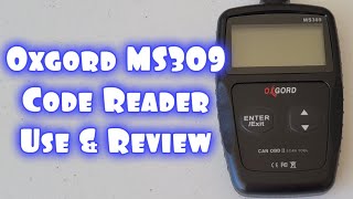 Oxgord MS309 OBD2 Scan Tool  How To Use amp Review [upl. by Henriques]