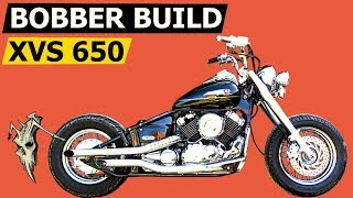 Fifties Classic Bobber XVS 650 Build 2  Evaluation [upl. by Eetse709]