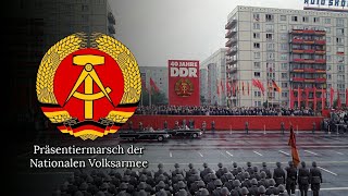 Präsentiermarsch der Nationalen Volksarmee 1 East GermanyGDR [upl. by Kumagai]