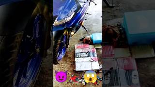 R15 LED side indicator change video🏍️🏍️🏍️😱👀👀 [upl. by Candida735]