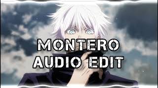 lil nas X  montero audio edit [upl. by Yoshi]