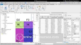 Predimensionado básico de Columnas con REVIT 44 [upl. by Siulegroj889]