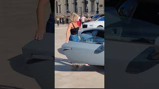 Millionnaire leaving Casino MonteCarlo with Lamborghini supercarsmonacobillionaireluxuryshorts [upl. by Enajyram260]