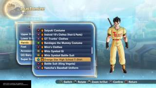 Yamcha‘s Baseball Uniform Universe 6 S Kai Helpers Hat Accessory  Dragon Ball Xenoverse 2 [upl. by Nyrb]