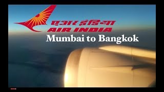 Trip Report Air India B7878 economy class Mumbai to Bangkok BOMBKK [upl. by Ehtnax]