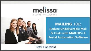 MAILING 101 Reduce UAA Mail amp Costs with Postal Automation Software [upl. by Emolas]