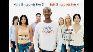 Spanish Pronunciation 13  C Q and G [upl. by Adnilreh]