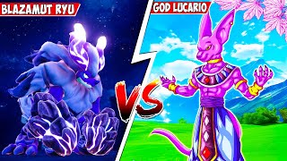 FIGHT WITH BLAZAMUT RYU VS GOD LUCARIO IN PALWORLD 😱  known X play  65 [upl. by Avron36]