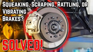 Why Your Brakes Could Be Making Noises  Squealing Screeching and Scraping [upl. by Dixon710]