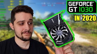 GT 1030  Can You still Game with a 30W GPU in 2020 [upl. by Ihcalam]