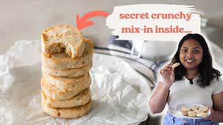 CASHEW CARAMEL SHORTBREAD COOKIES  Best Shortbread Cookie Recipe The Cupcake Confession [upl. by Narag]