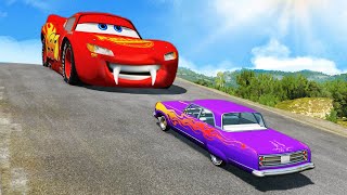 GIANT PIXAR CARS PORTAL TRAP  BeamNG Drive [upl. by Bass208]