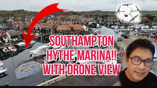 SOUTHAMPTON HYTHE MARINA WITH DRONE VIEW 1945 to 1995 [upl. by Nylzor734]