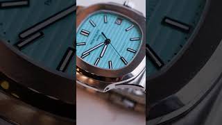 TiffanyBlue Patek Philippe Nautilus 5711  WATCHGUYNYC [upl. by Notyalk]