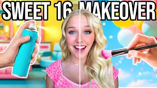 MY DAUGHTERS SUPRiSE SWEET 16 DREAM MAKEOVER [upl. by Rosemare469]