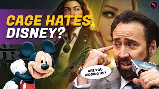 Nicolas Cage hates Disney for the quotNational Treasurequot fiasco [upl. by Leyes]