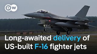 Will F16 fighter jets tip the balance in Ukraines favor in its war against Russia DW News [upl. by Lerred]