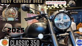 AAGAYI 2025 KI UPDATED ROYAL ENFIELD CLASSIC 350 STEALTH BLACK  PRICE MILEAGE  MOTOBOTS INFO 🔥 [upl. by Alguire350]