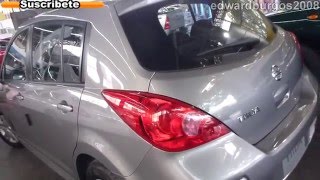 nissan tiida hatchback 2013 colombia video de carros auto show medellin 2012 FULL HD [upl. by Daus]