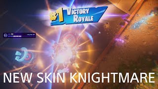 Fortnite PS5  NEW Skin KNIGHTMARE Victory Royale Zero Build Solo [upl. by Anahtor]