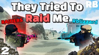 They Tried to Raid Me  Fallen v5 ROBLOX [upl. by Katinka]