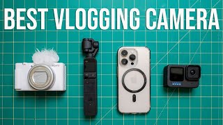 Best Camera for Vlogging and Content Creators in 2023 GoPro vs iPhone vs DJI vs Sony [upl. by Stephens]